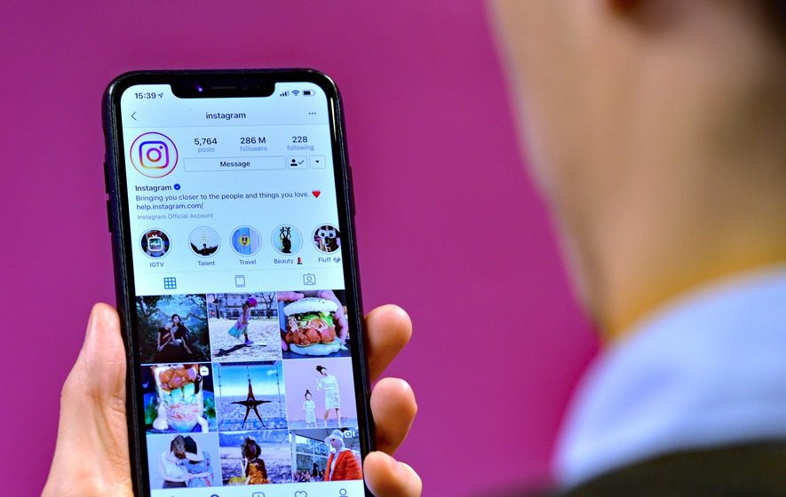 instagram profile manage