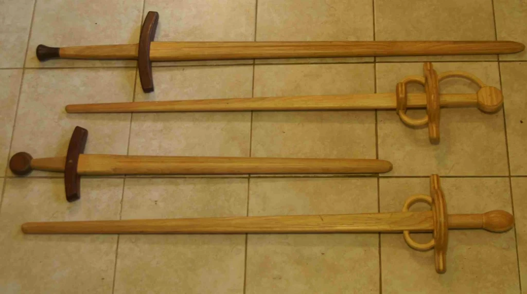 The Styles of The Training Swords