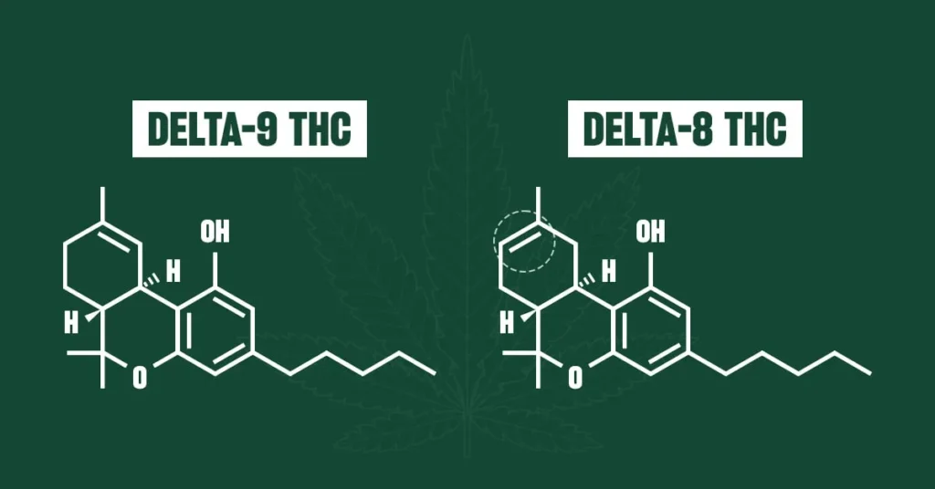 Delta 9 THC vs Delta 8 THC