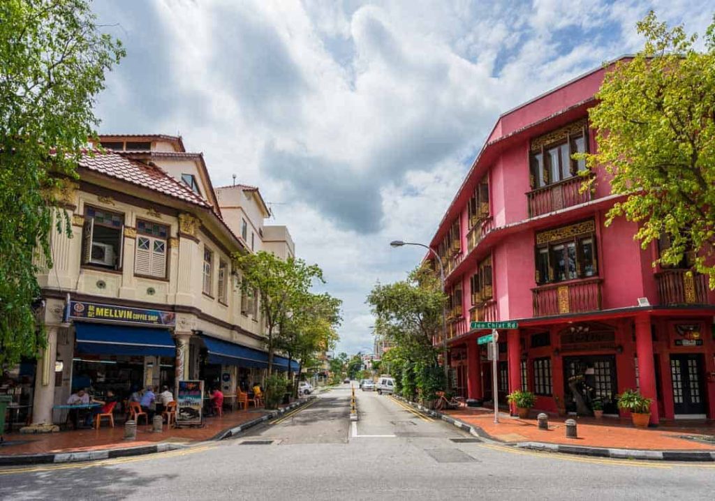 Singapore's Katong neighborhood
