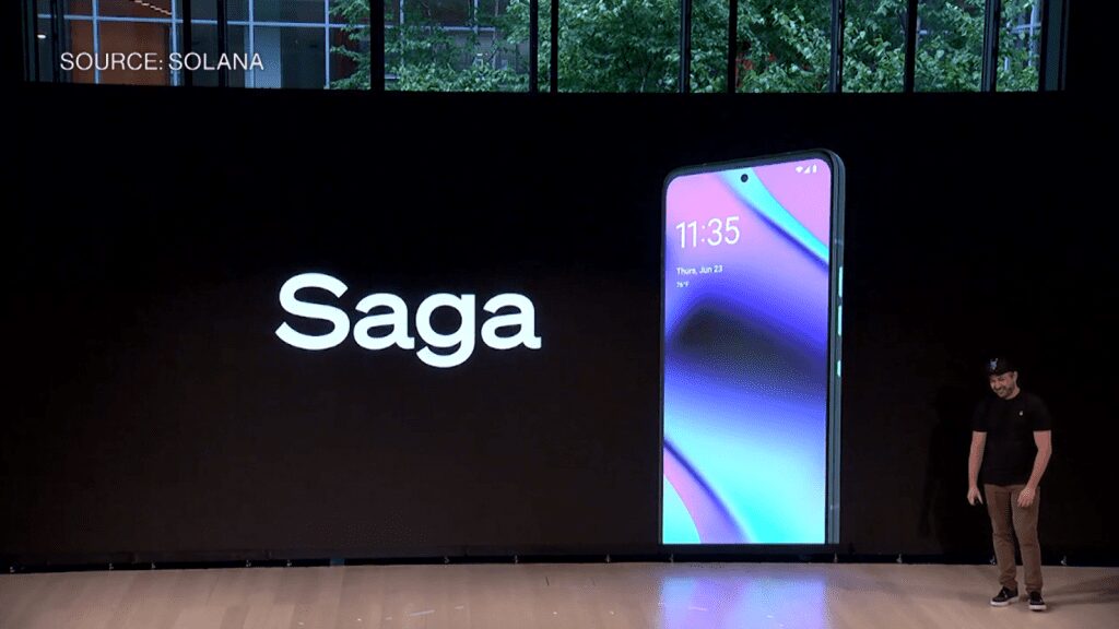Solana Saga Crypto Phone