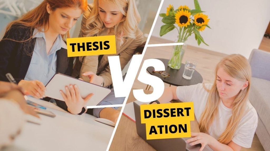 Thesis vs. Dissertation - Complete Difference Explained
