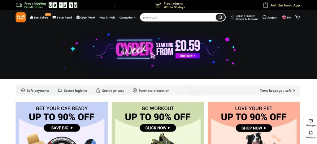 Temu Affiliate Program