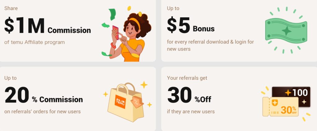 TEMU Affiliate Program Updates