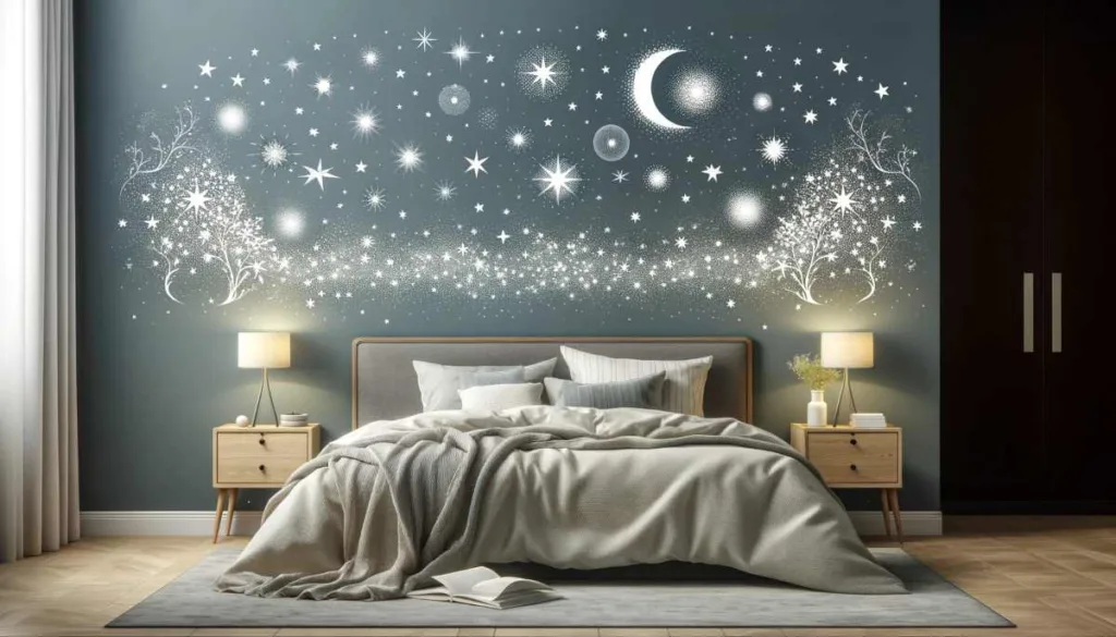Stars-895: Vinyl Wall Decal for Bedroom & Bathroom