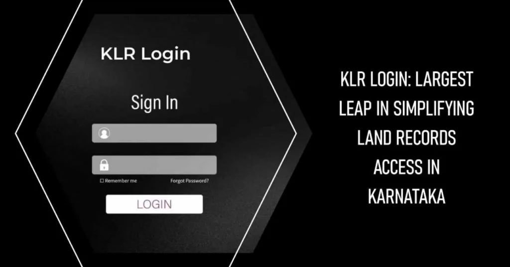 KLR Login Largest Leap in Simplifying Land Records Access in Karnataka