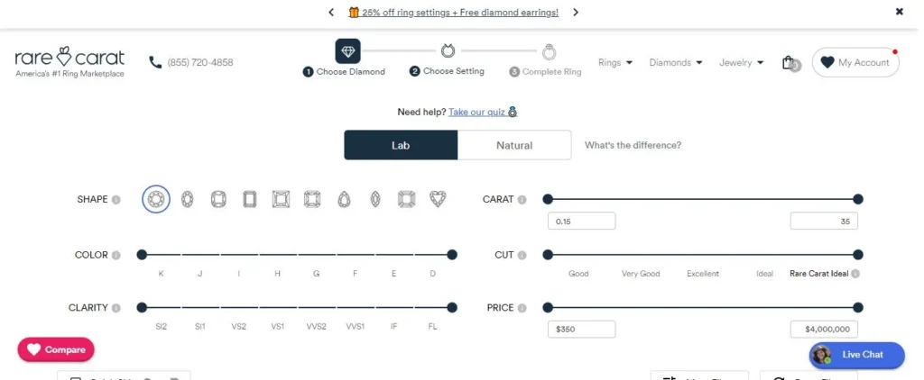 Comparison Tool And Pricing