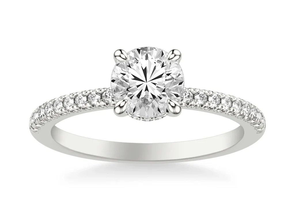 Why do engagement rings usually have diamonds?