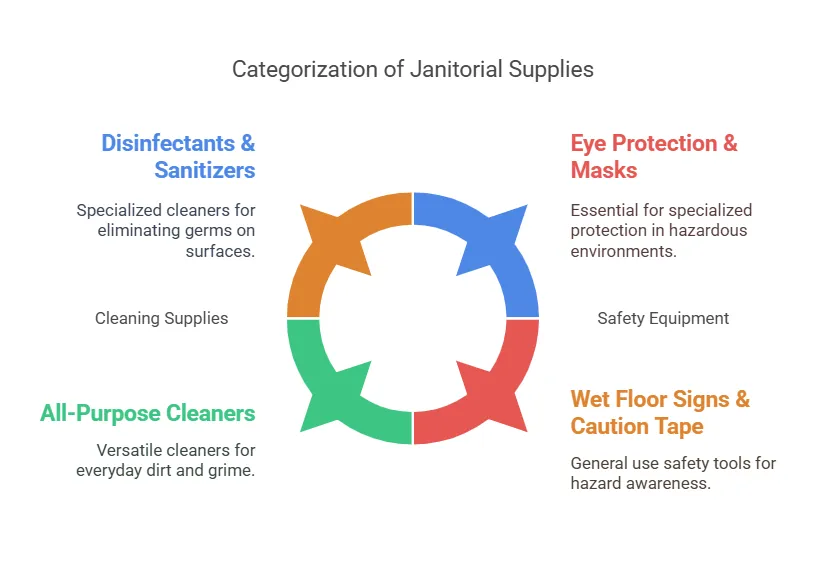 Core Categories of Janitorial Supplies