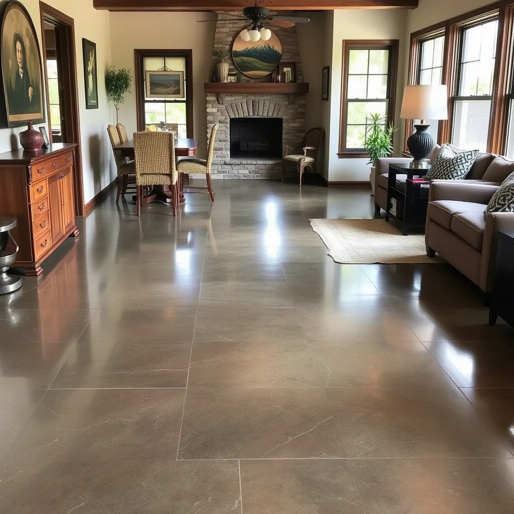 Indoor Stained Concrete Floors: The Hidden Value Multiplier
