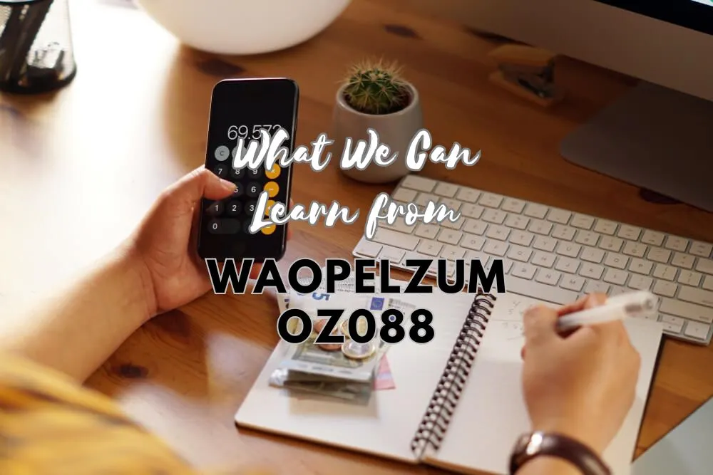 What We Can Learn from waopelzumoz088