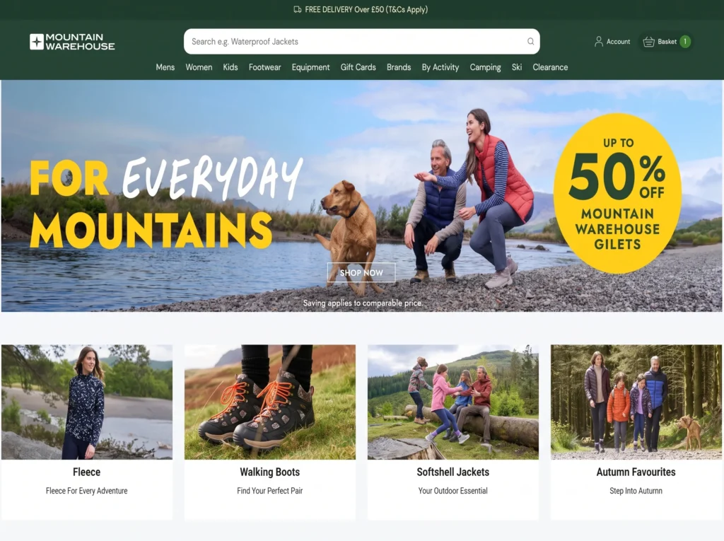 EXTRA20UK Outlasts Every Sale Mountain Warehouse Is Running