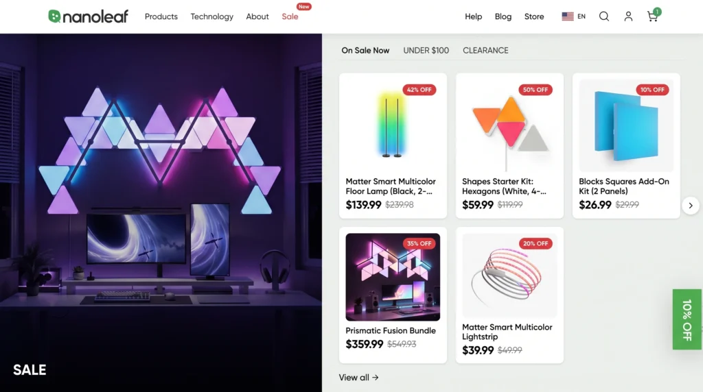 Going Through Nanoleaf's September Spotlight Sale One Price At A Time