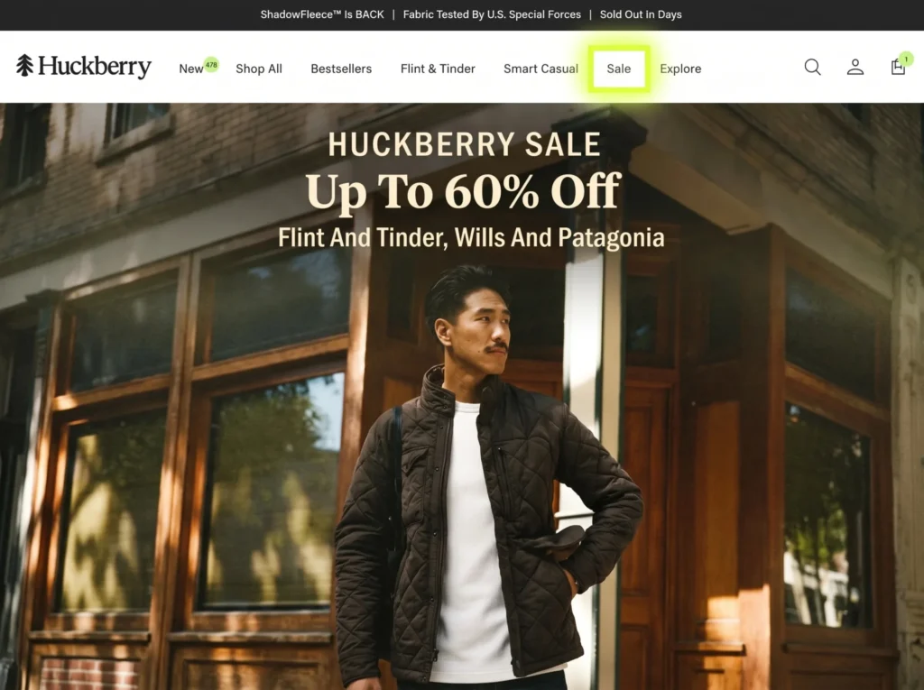 Huckberry Sale: Up To 60% Off Flint And Tinder, Wills And Patagonia