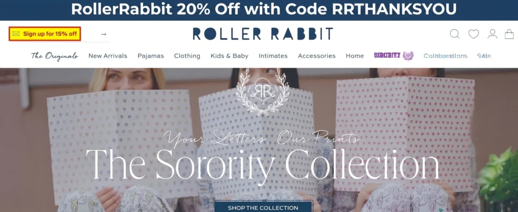 RollerRabbit.com Is Running 20% Off with Code RRTHANKSYOU