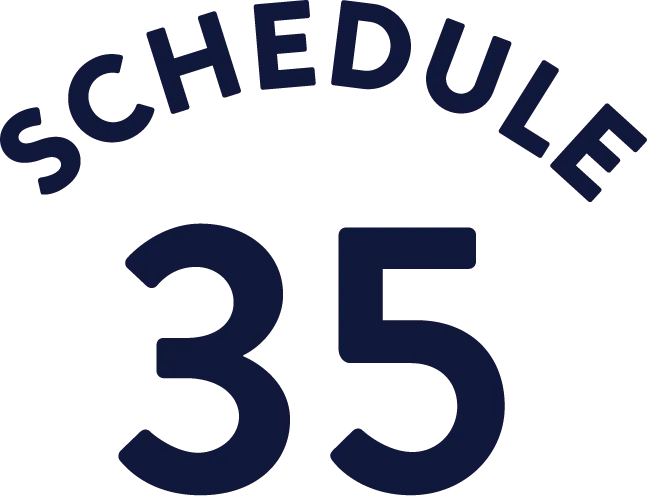 Schedule35 discount code